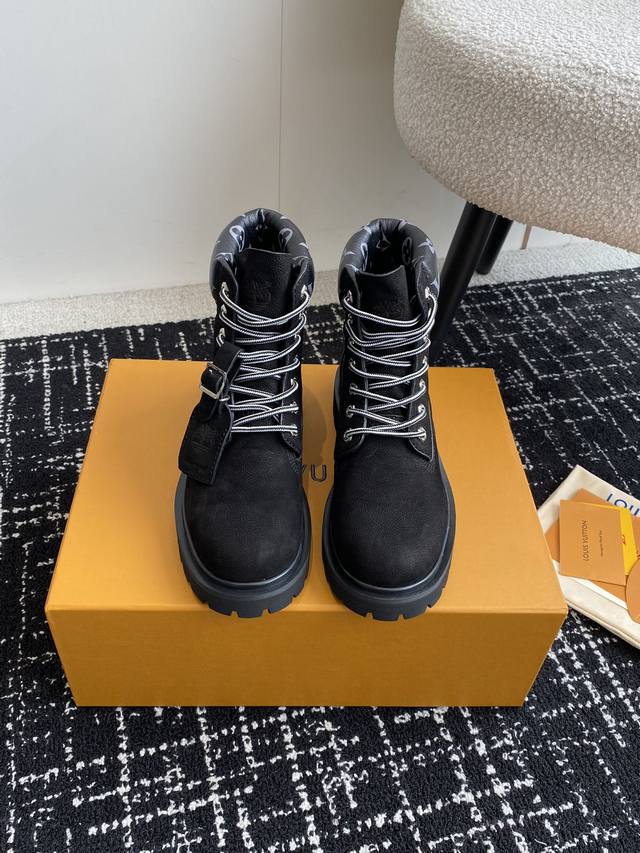 代购级 Louis Vuitton X Timberland联名 Via Instagram Lv 24Ss 早秋 添柏岚 大黄靴 今年 1月 Lv 2024秋